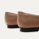 Adria Napa Tan Bow Ballet Flats