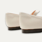 Maya Off-White Mary Jane Ballet Flats