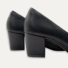 Vanina Black Mary Jane Block Heels