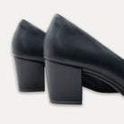 Valentina Black Block Heels