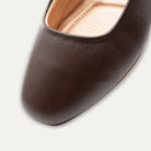 Maya Coffee Mary Jane Ballet Flats