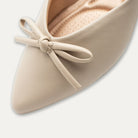 Anita Latte Pointed Toe Flats