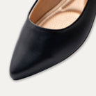 Mia Black Mary Jane Pointed Flats