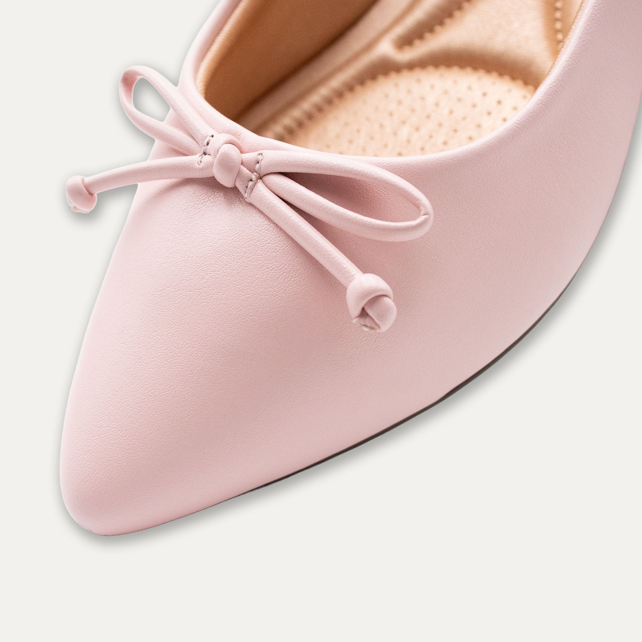 Adriana Napa Candy Bow Pointed Toe Flats