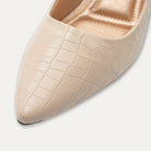 Vicenta Nude Block Heels