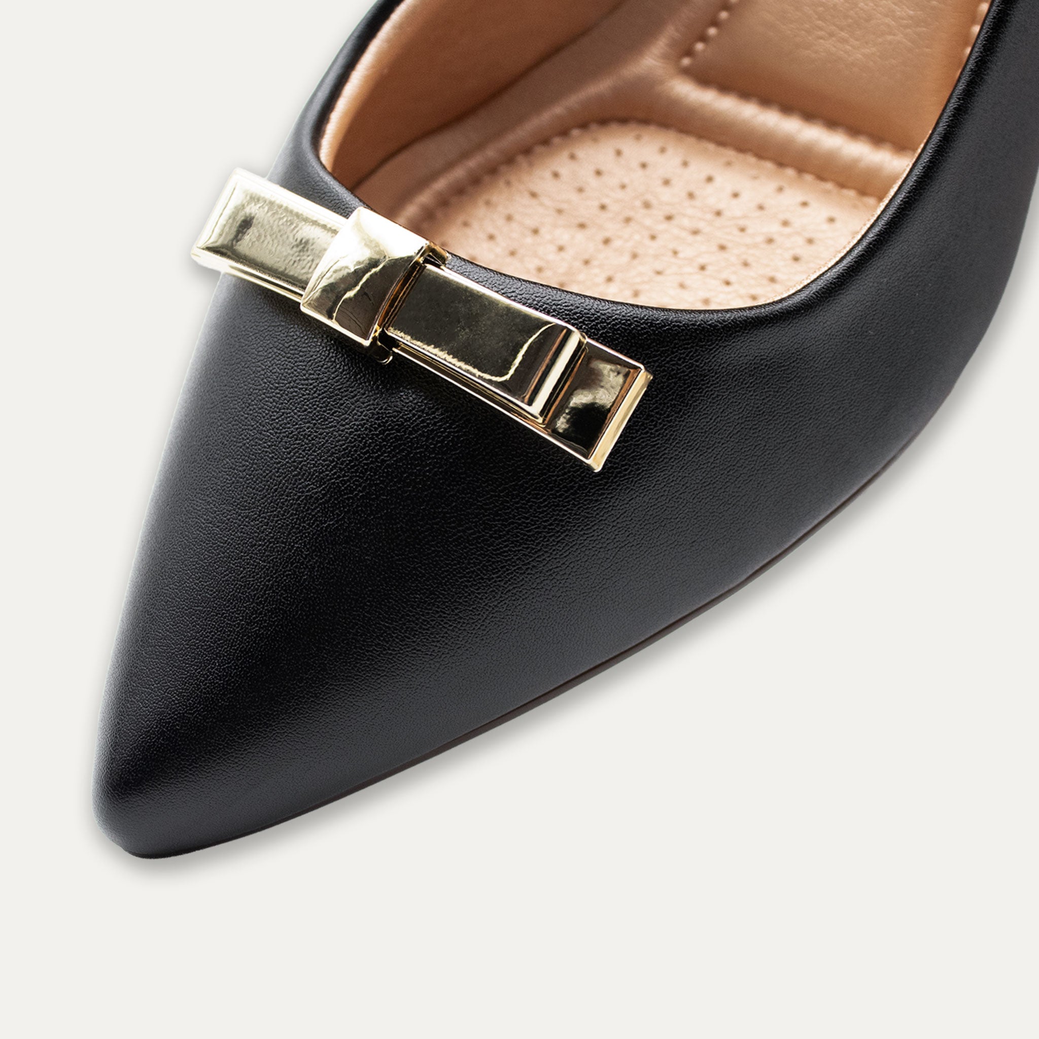 Vidalina Black Block Heels