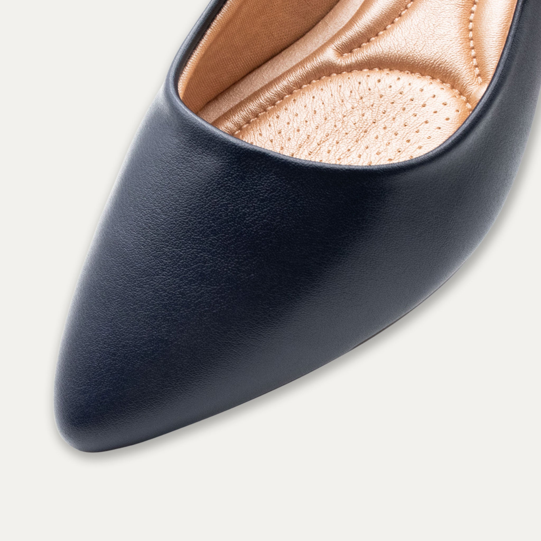 Mia Marine Mary Jane Pointed Flats