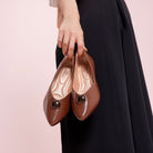 Antonia Tiramisu Pointed Toe Flats