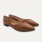 Adella Napa Whisky Pointed Toe Flats