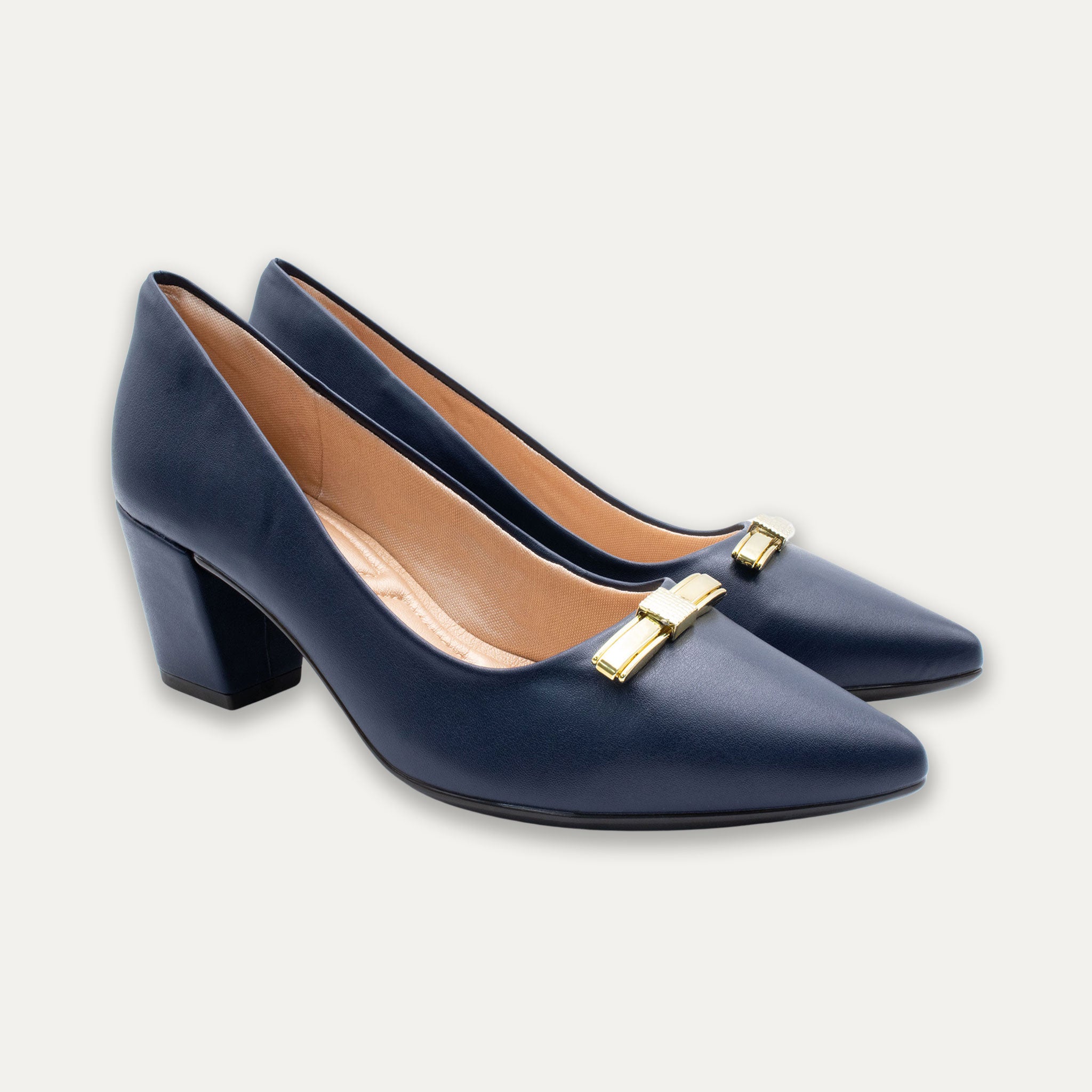 Valentina Marine Block Heels