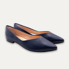 Adella Napa Marine Pointed Toe Flats