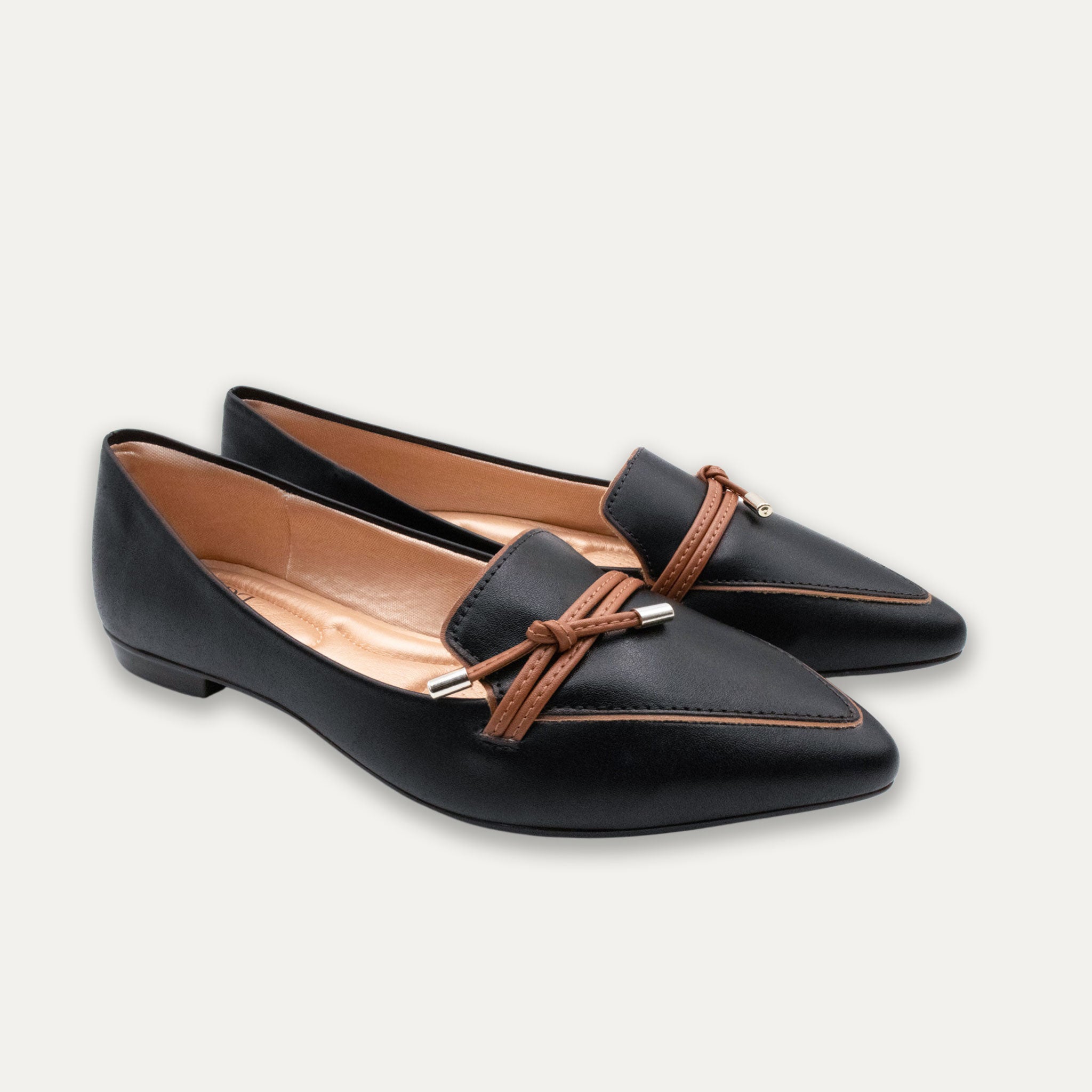 Alia Black Loafers