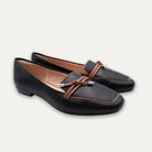 Amalia Black Loafers