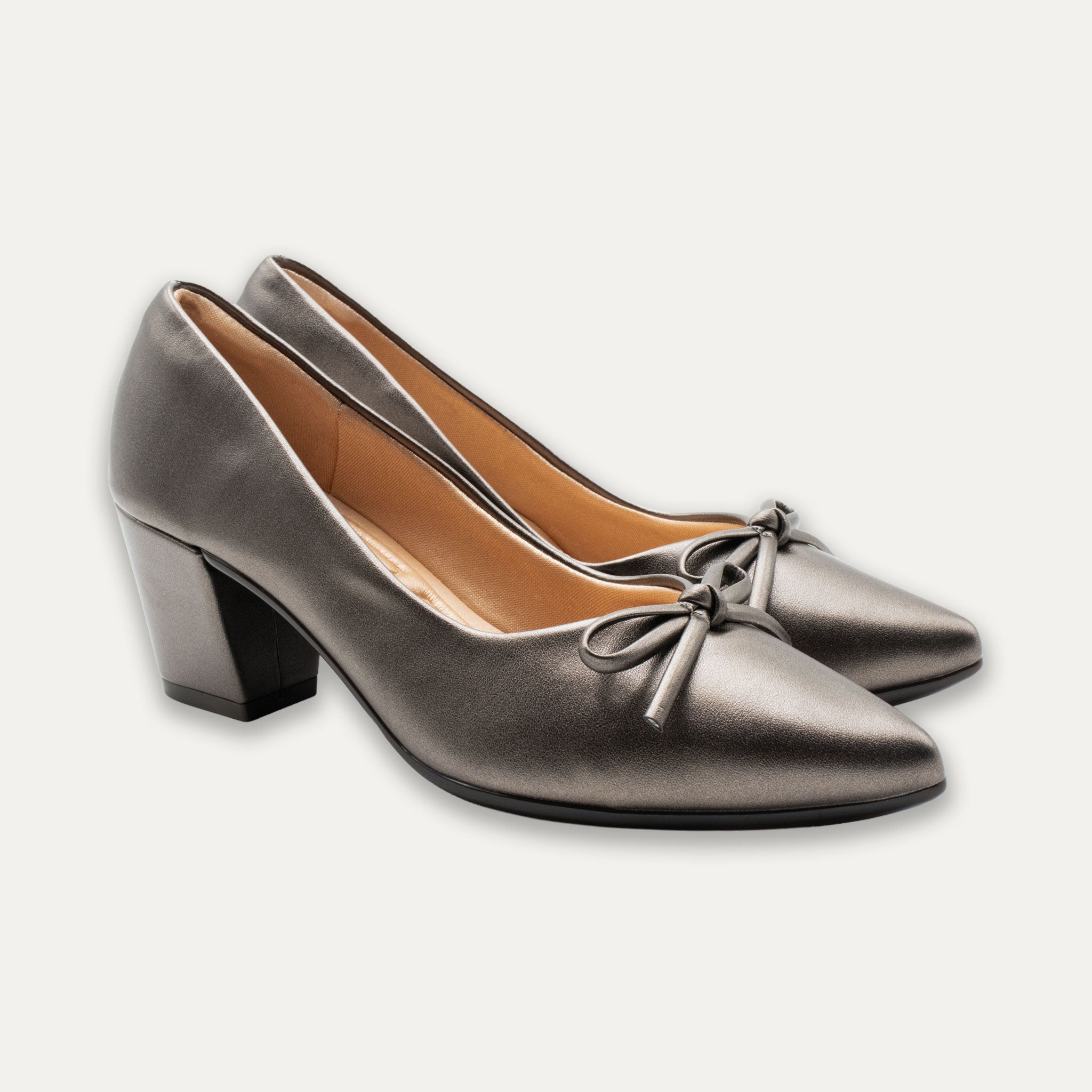 Valera Onix Pointed Toe Block Heels