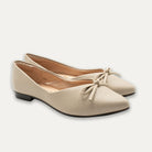 Anita Latte Pointed Toe Flats