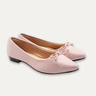 Adriana Napa Candy Bow Pointed Toe Flats