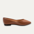 Adella Napa Whisky Pointed Toe Flats