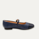 Mila Jeans Azul Mary Jane Ballet Flats