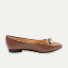 Evita Ginger Pointed Toe Flats