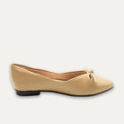 Anita Caramel Pointed Toe Flats