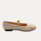 Mila Jeans Cream Mary Jane Ballet Flats