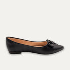 Aitana Tye Black Pointed Toe Flats