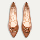Rosa Whisky Pointed Toe Flats