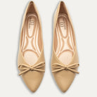 Anita Caramel Pointed Toe Flats