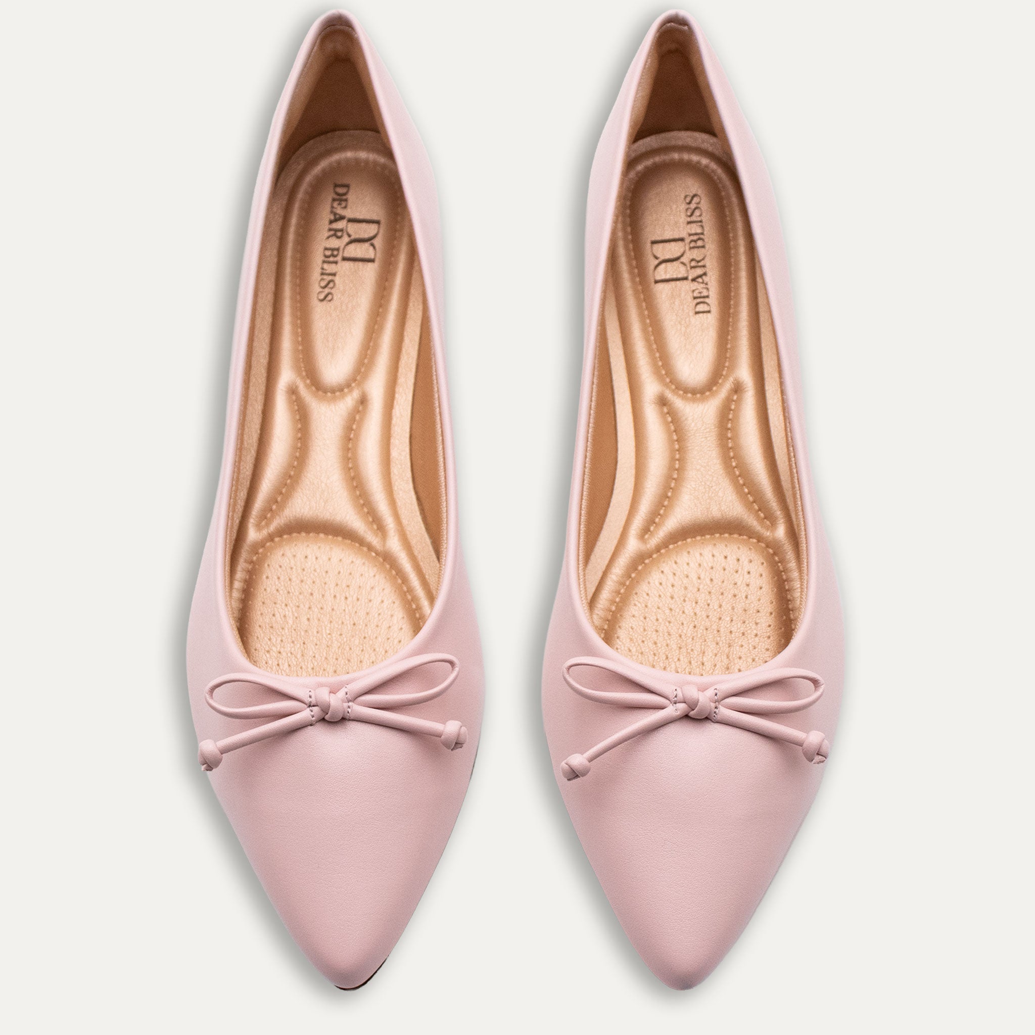 Adriana Napa Candy Bow Pointed Toe Flats