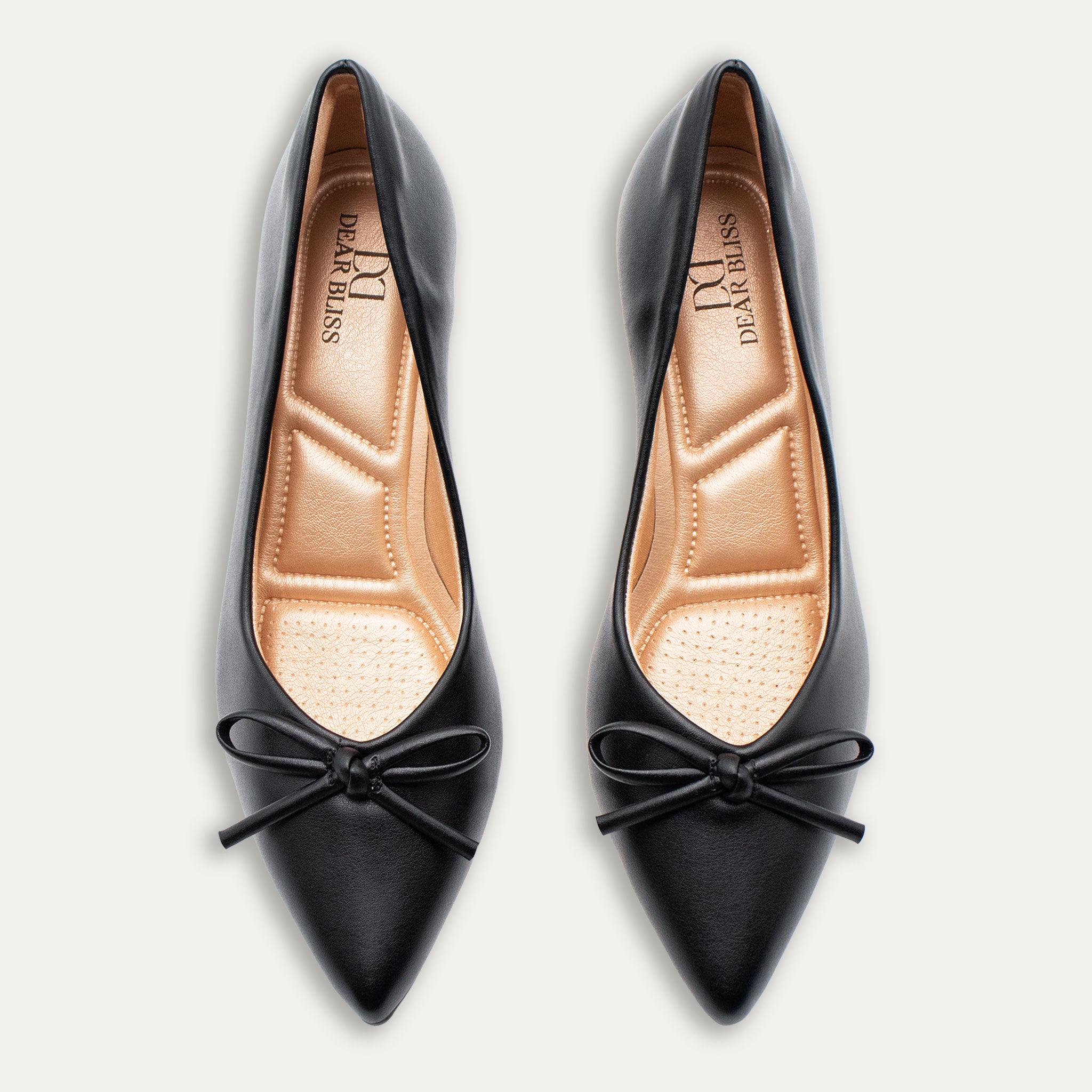 Valera Black Pointed Toe Block Heels