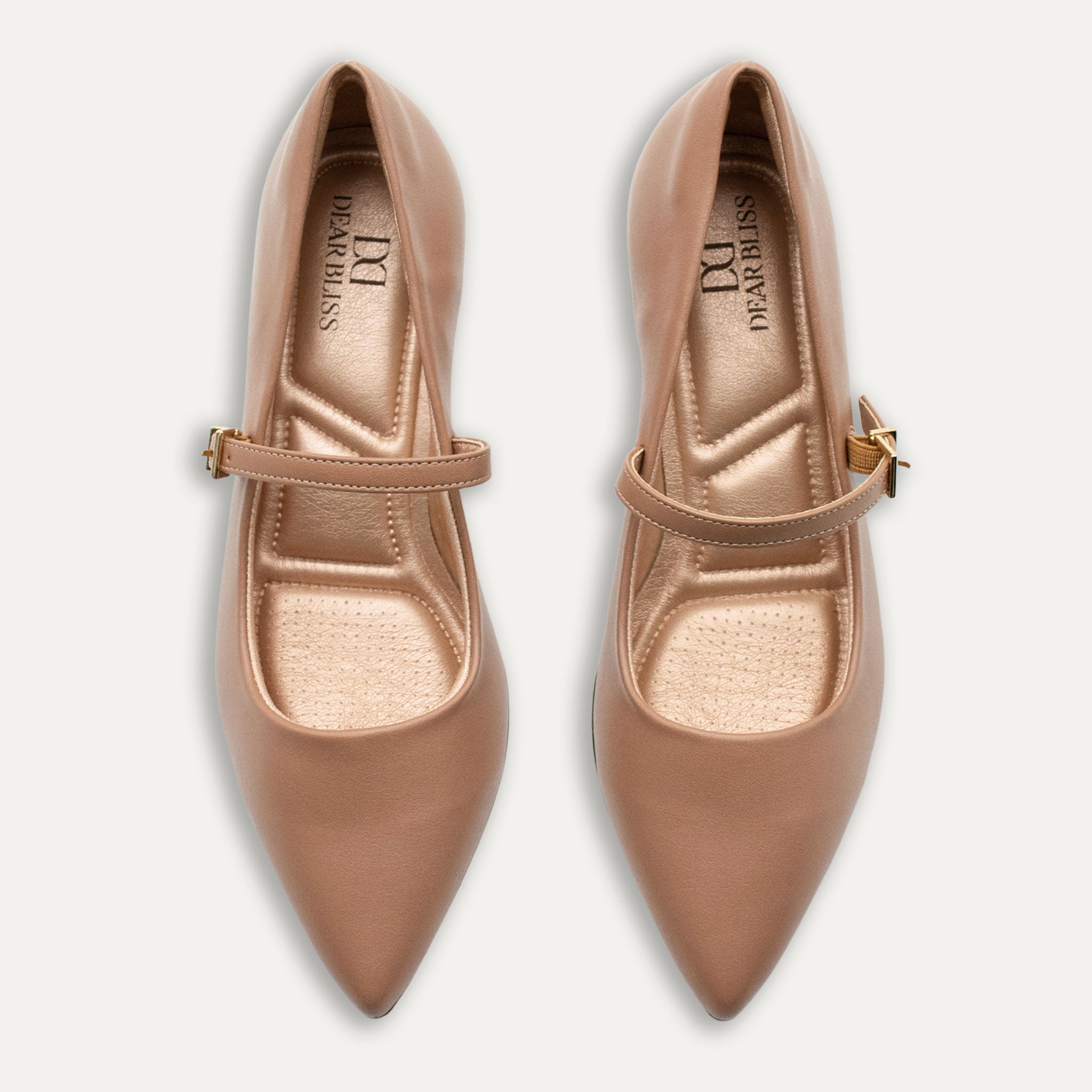 Vanina Tan Mary Jane Block Heels