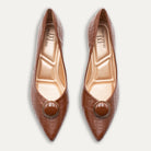 Vania Tiramisu Pointed Toe Block Heels