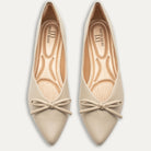 Anita Latte Pointed Toe Flats