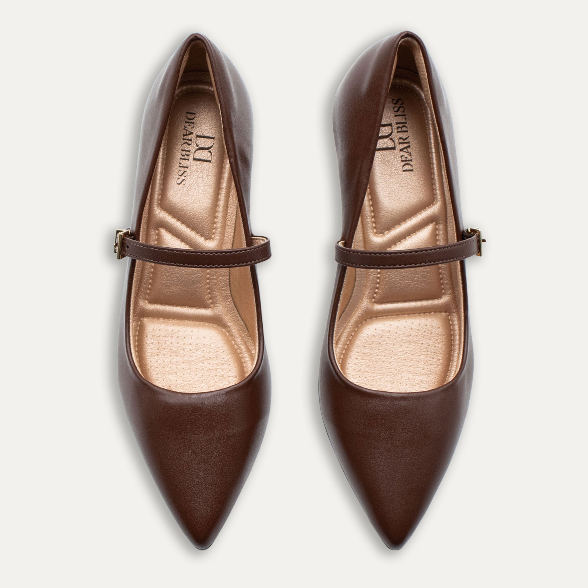 Vanina Espresso Mary Jane Block Heels