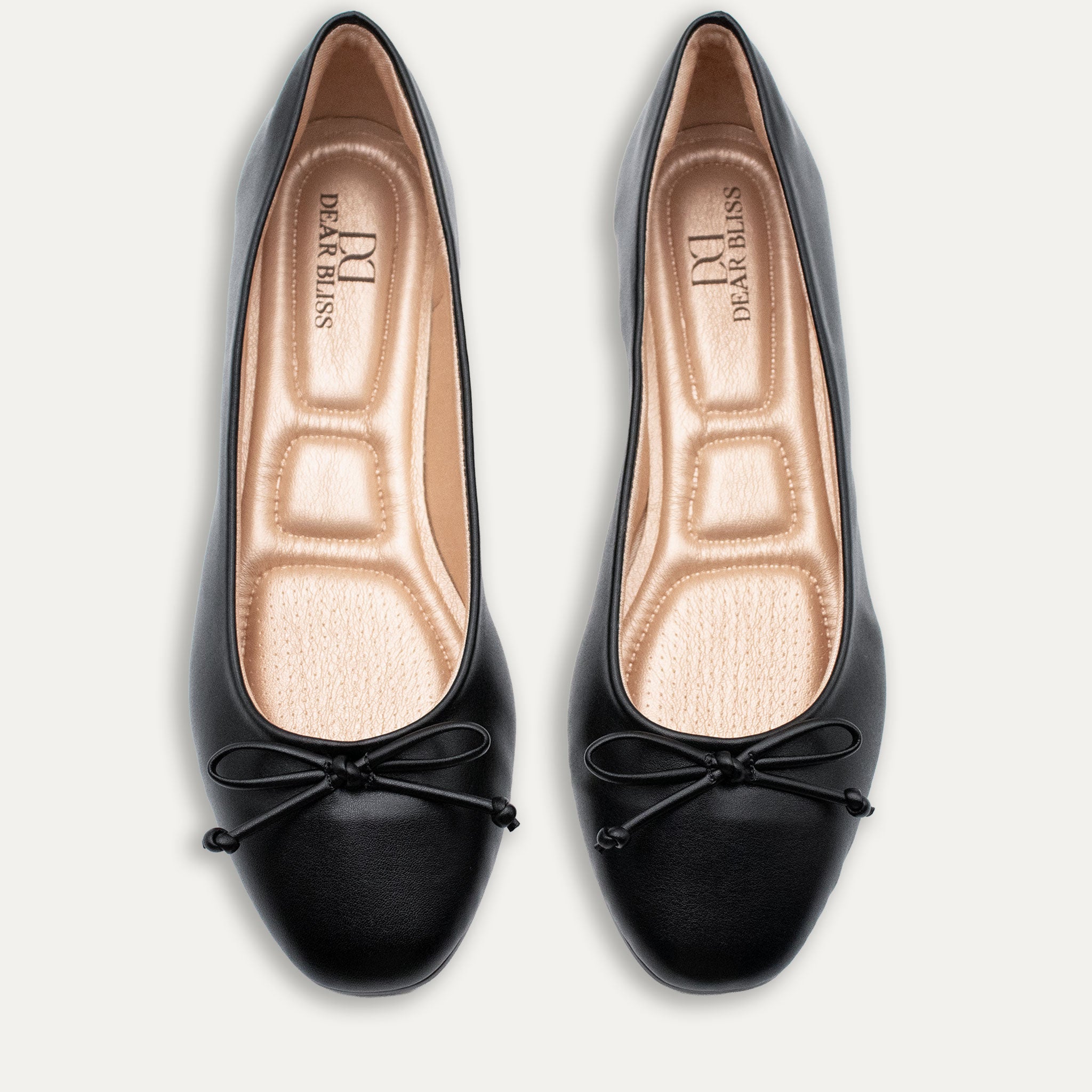 Adria Napa Bow Black Ballet Flats